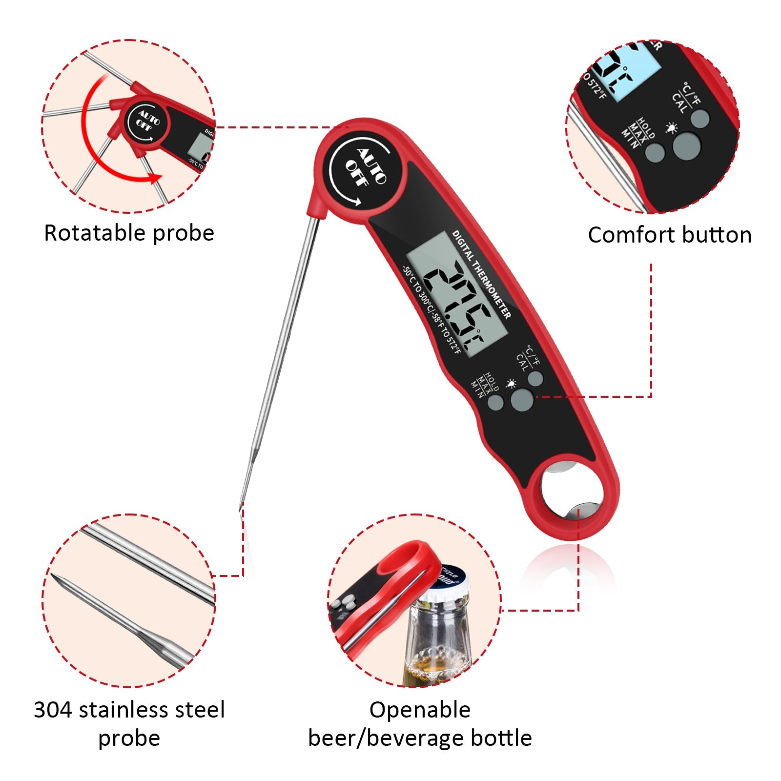 Digital Kitchen Thermometer