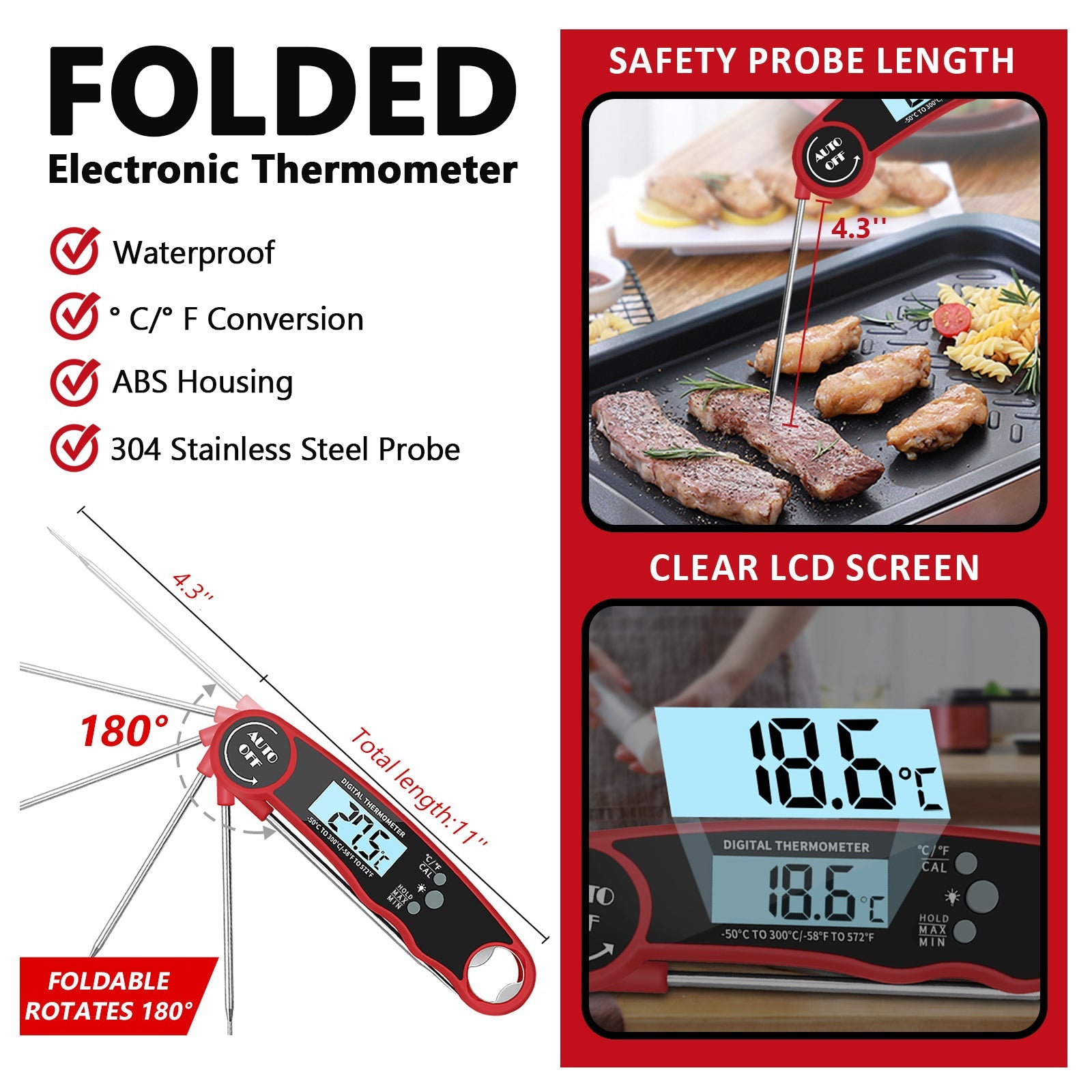 Digital Kitchen Thermometer