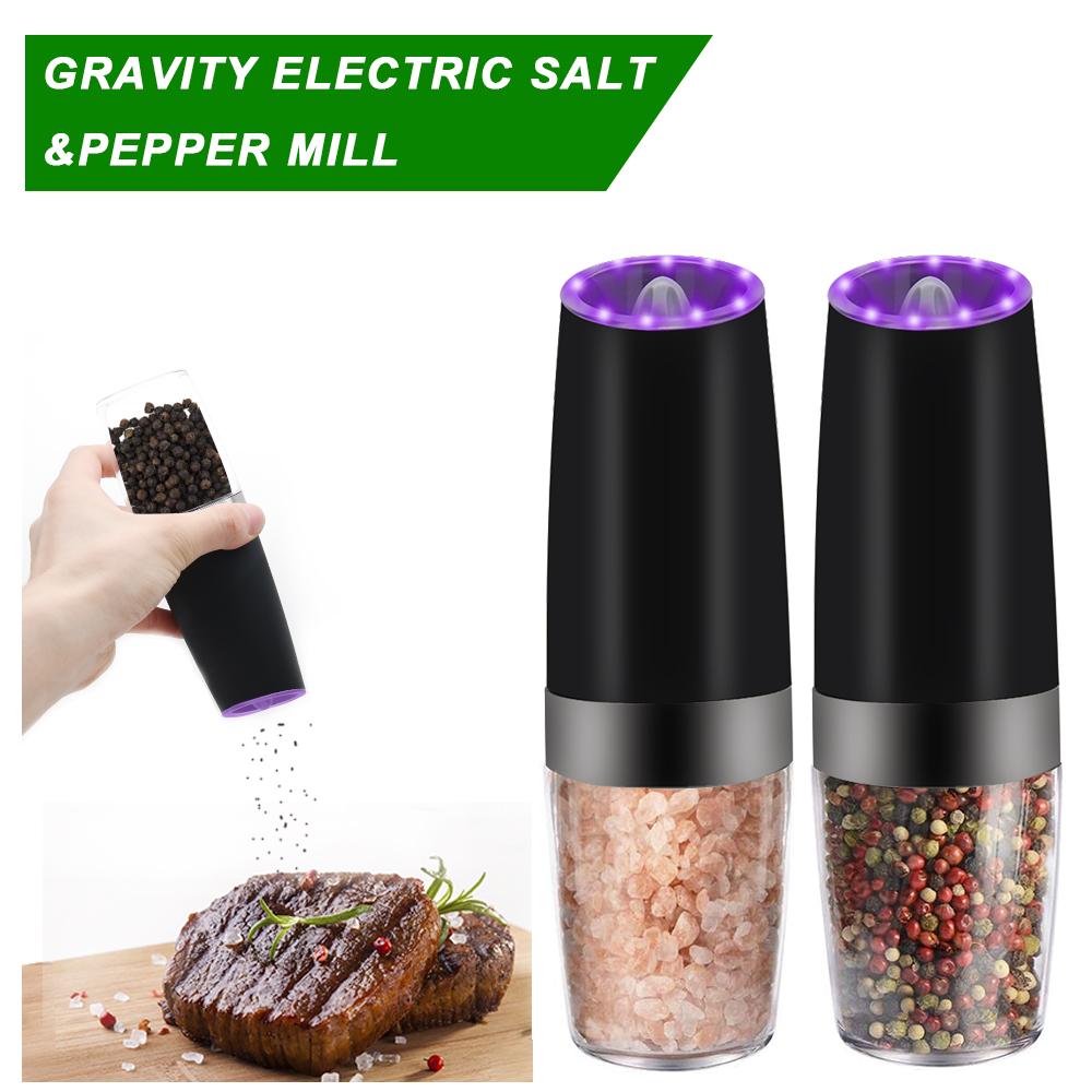 The Gravity Electric Salt & Pepper Grinder