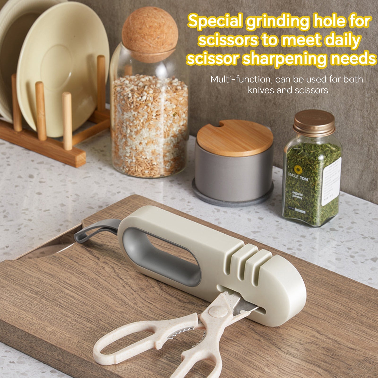 4-in-1 Kitchen Knife Sharpener