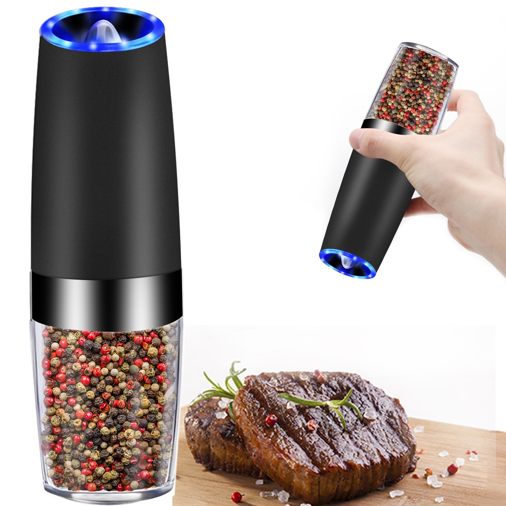 The Gravity Electric Salt & Pepper Grinder