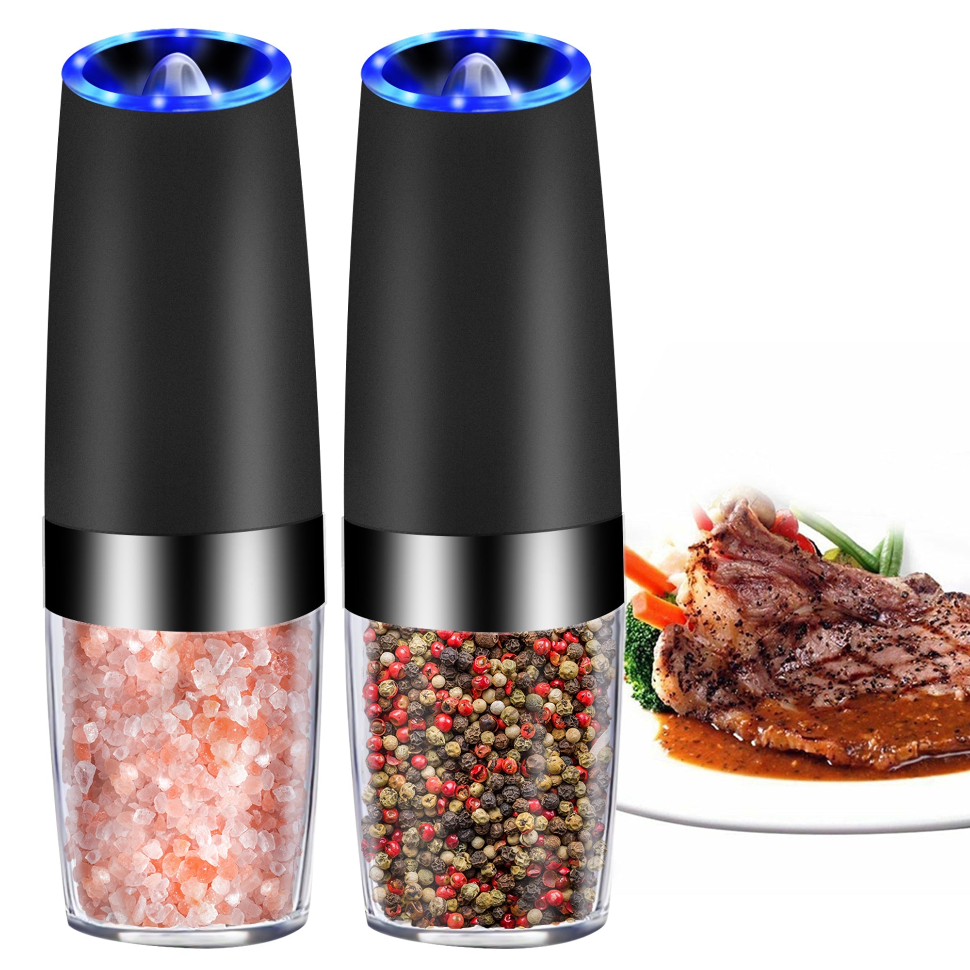 The Gravity Electric Salt & Pepper Grinder