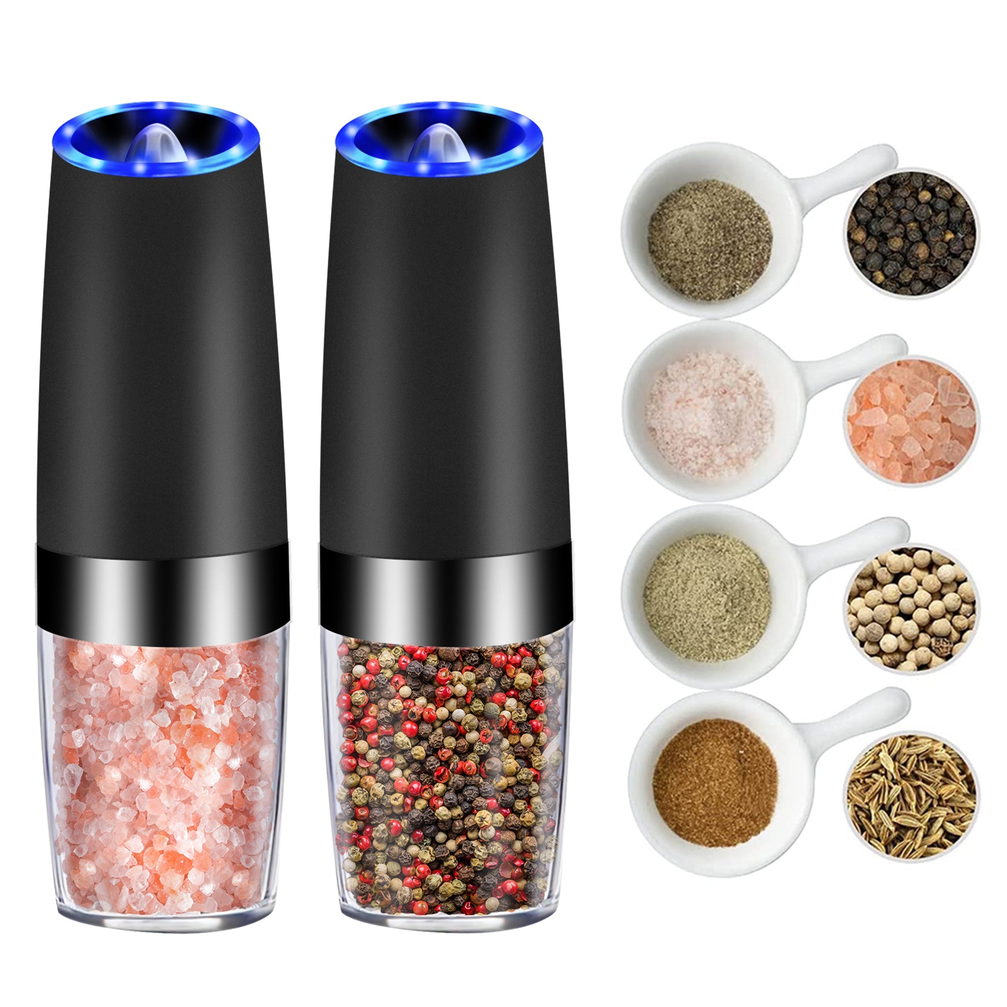 The Gravity Electric Salt & Pepper Grinder