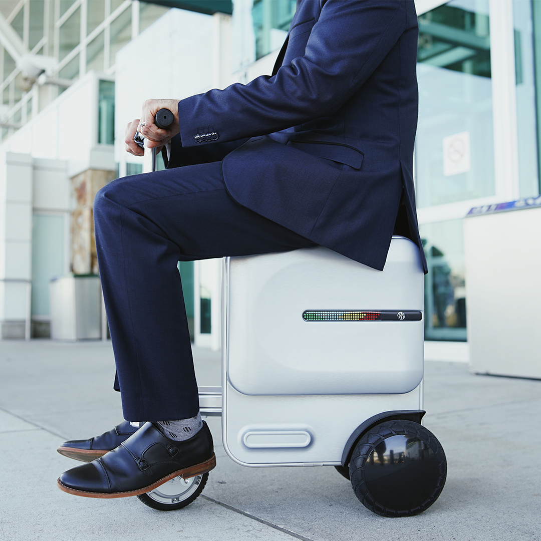 2-in-1 Ridable Electric Suitcase